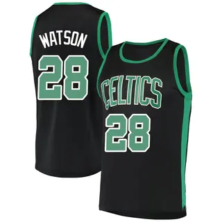 Boston Celtics Men's Anton Watson Black Fast Break Jersey - Statement Edition