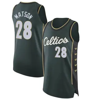 Boston Celtics Men's Anton Watson Green Authentic 2022/23 City Edition Jersey