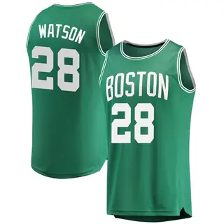 Boston Celtics Men's Anton Watson Green Fast Break Jersey - Icon Edition