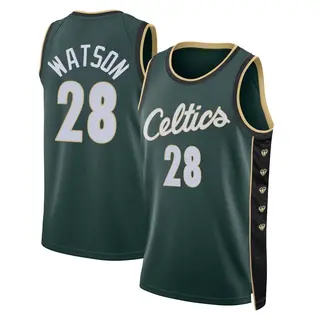 Boston Celtics Men's Anton Watson Green Swingman 2022/23 City Edition Jersey