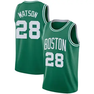 Boston Celtics Men's Anton Watson Green Swingman Jersey - Icon Edition