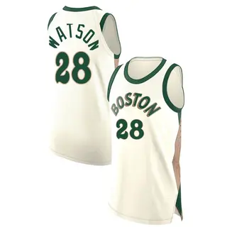 Boston Celtics Men's Anton Watson White Authentic 2023/24 City Edition Jersey