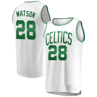 Boston Celtics Men's Anton Watson White Fast Break Jersey - Association Edition