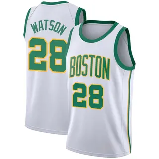 Boston Celtics Men's Anton Watson White Swingman 2018/19 Jersey - City Edition