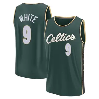 Men's Fanatics Branded Derrick White Black Boston Celtics Fast Break Replica Player Jersey - Statement Edition