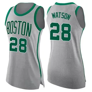 Boston Celtics Women's Anton Watson Gray Swingman Jersey - City Edition