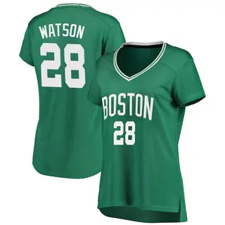 Boston Celtics Women's Anton Watson Green Fast Break Icon Edition Jersey