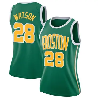 Boston Celtics Women's Anton Watson Green Swingman 2018/19 Jersey - Earned Edition