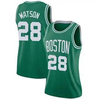 Boston Celtics Women's Anton Watson Green Swingman Jersey - Icon Edition