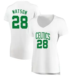 Boston Celtics Women's Anton Watson White Fast Break Association Edition Jersey