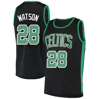 Boston Celtics Youth Anton Watson Black Fast Break Jersey - Statement Edition