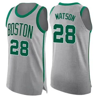 Boston Celtics Youth Anton Watson Gray Swingman Jersey - City Edition