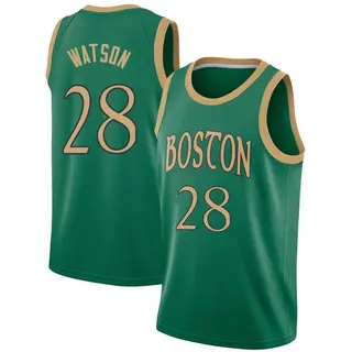 Boston Celtics Youth Anton Watson Green Swingman 2019/20 Jersey - City Edition