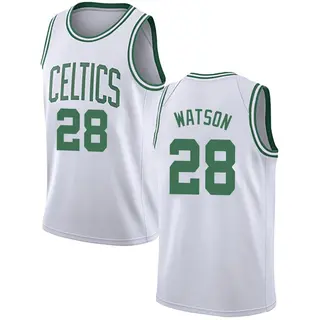 Boston Celtics Youth Anton Watson White Swingman Jersey - Association Edition